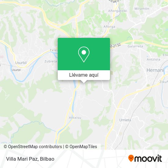 Mapa Villa Mari Paz