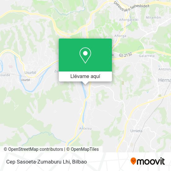 Mapa Cep Sasoeta-Zumaburu Lhi