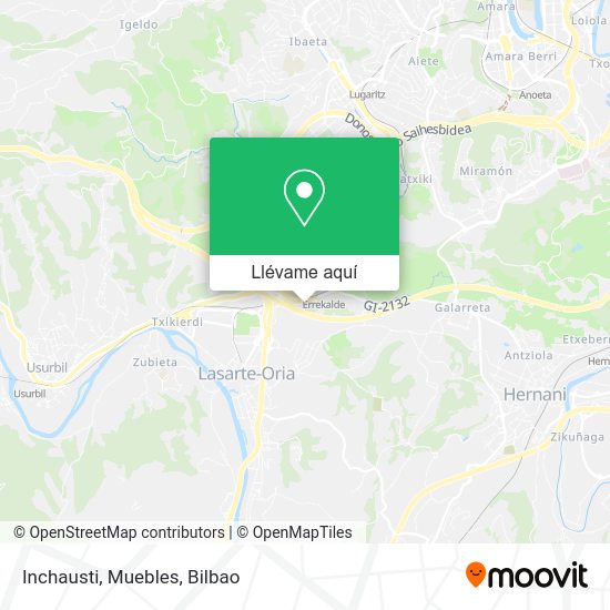 Mapa Inchausti, Muebles