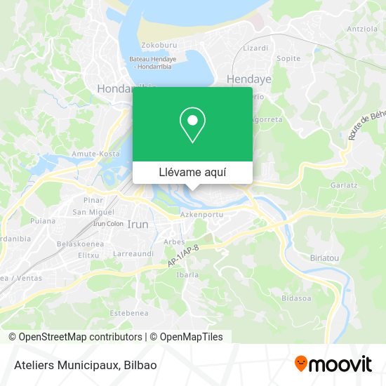 Mapa Ateliers Municipaux
