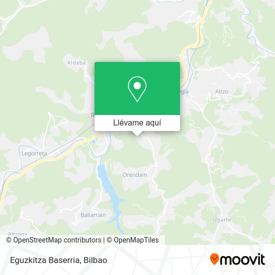 Mapa Eguzkitza Baserria