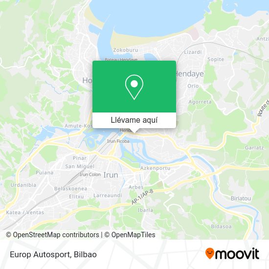 Mapa Europ Autosport