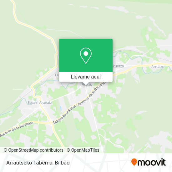 Mapa Arrautseko Taberna