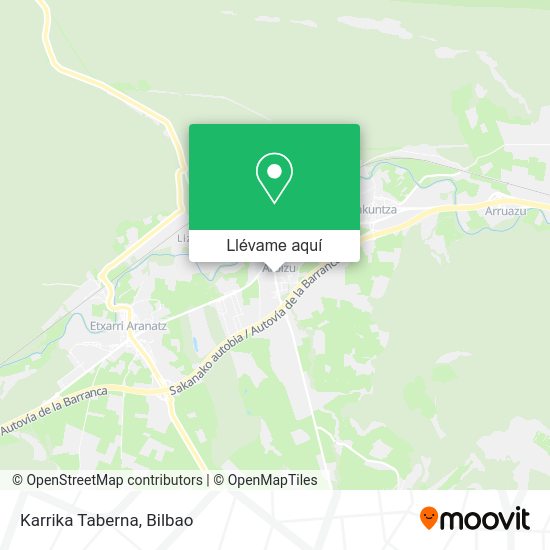 Mapa Karrika Taberna