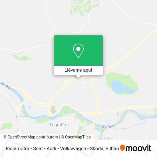 Mapa Riojamotor - Seat - Audi - Volkswagen - Skoda