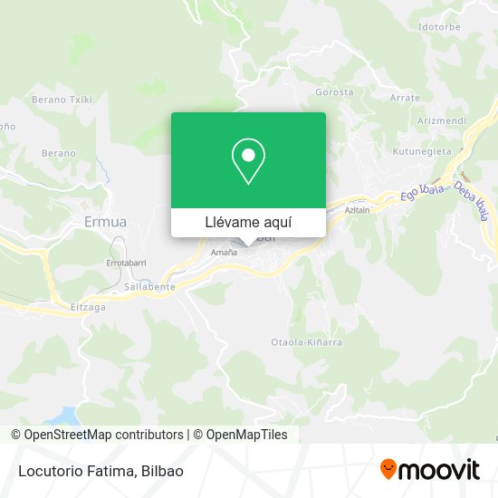 Mapa Locutorio Fatima