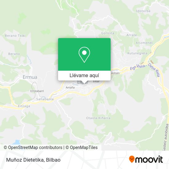 Mapa Muñoz Dietetika