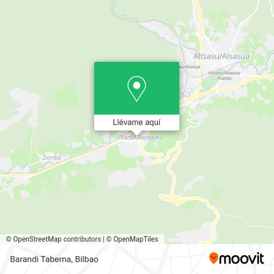 Mapa Barandi Taberna