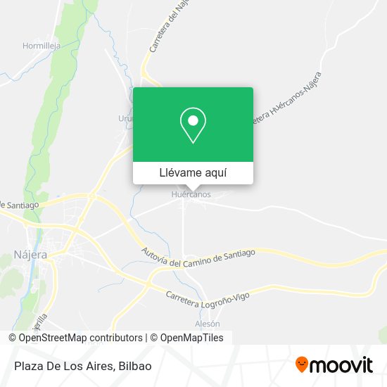 Mapa Plaza De Los Aires