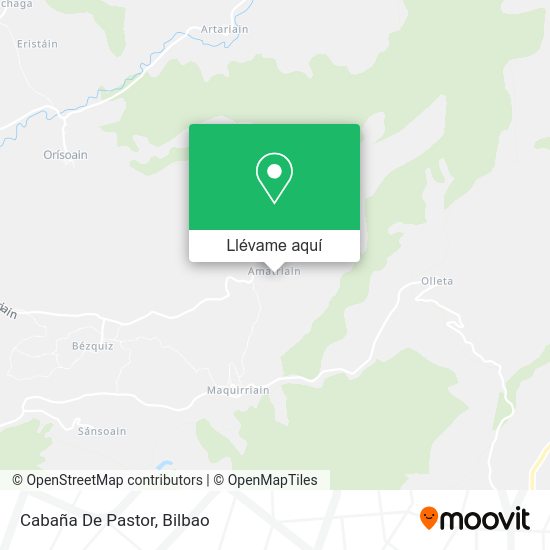 Mapa Cabaña De Pastor