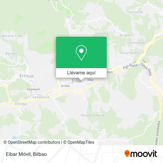 Mapa Eibar Móvil