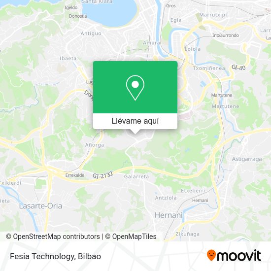 Mapa Fesia Technology