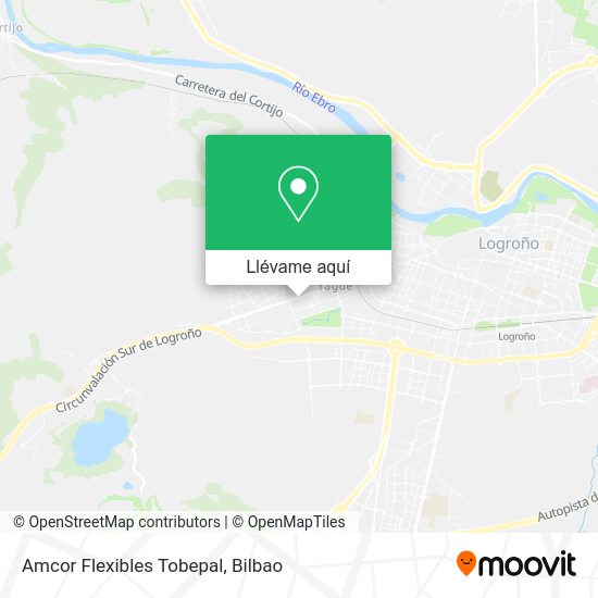 Mapa Amcor Flexibles Tobepal