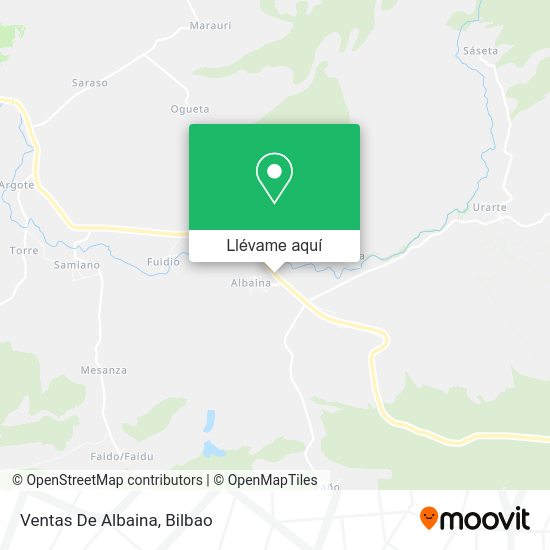 Mapa Ventas De Albaina