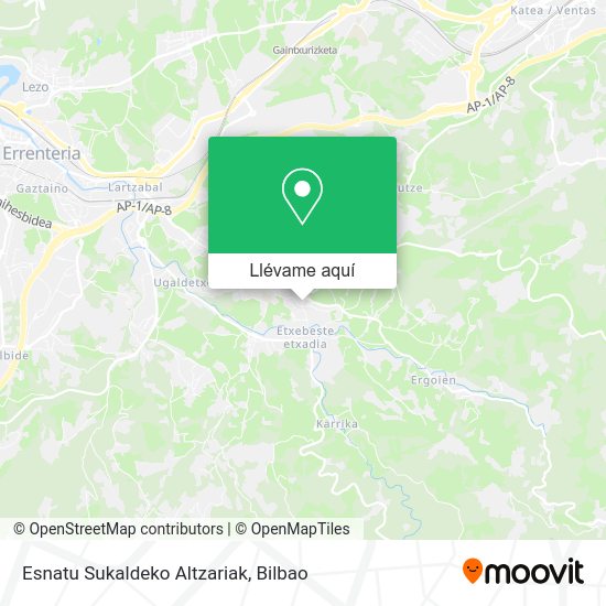 Mapa Esnatu Sukaldeko Altzariak