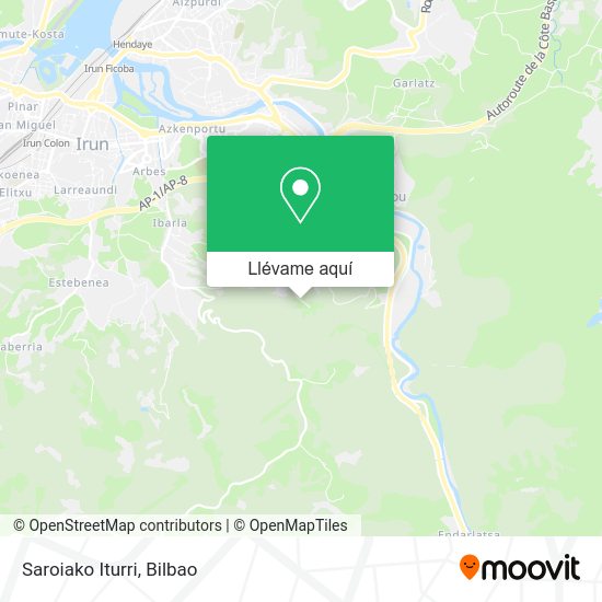 Mapa Saroiako Iturri