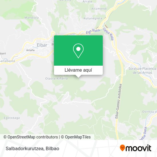Mapa Salbadorkurutzea