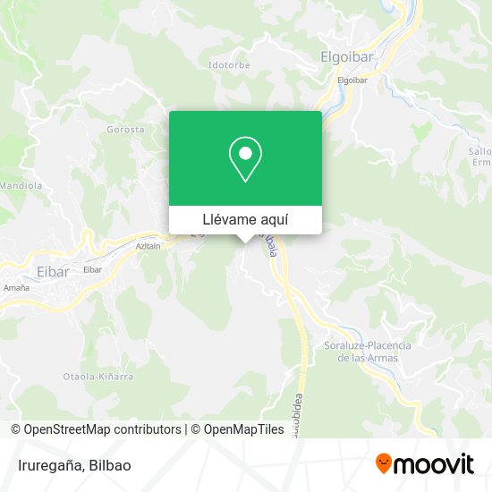 Mapa Iruregaña