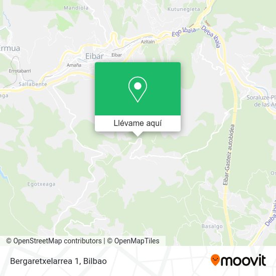 Mapa Bergaretxelarrea 1