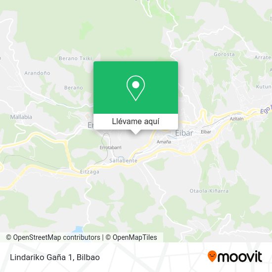 Mapa Lindariko Gaña 1