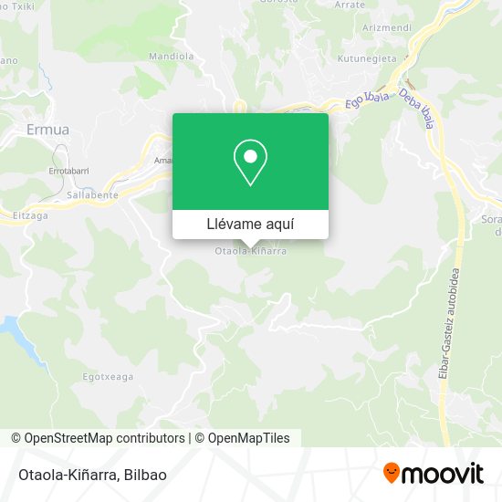 Mapa Otaola-Kiñarra