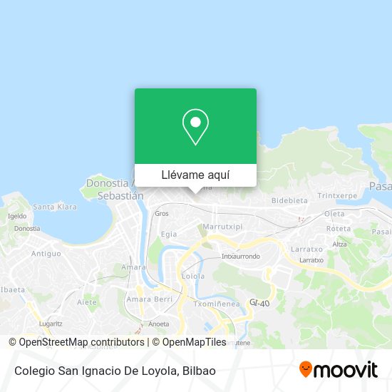 Mapa Colegio San Ignacio De Loyola