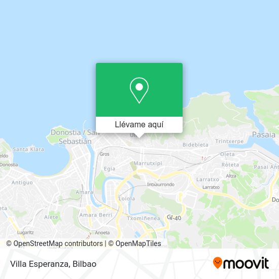 Mapa Villa Esperanza