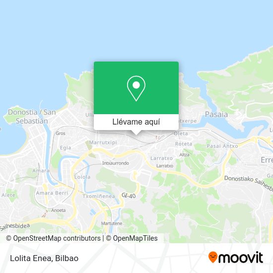 Mapa Lolita Enea