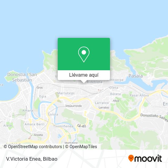 Mapa V.Victoria Enea