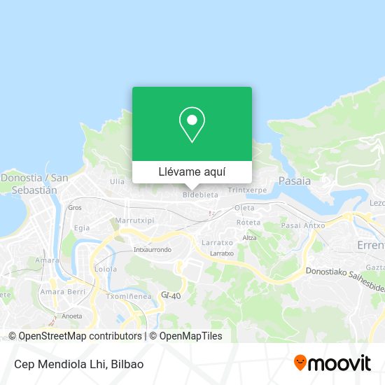 Mapa Cep Mendiola Lhi
