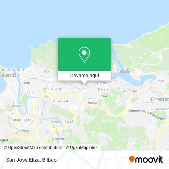 Mapa San Jose Eliza