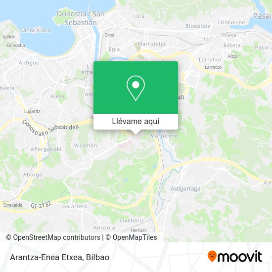 Mapa Arantza-Enea Etxea