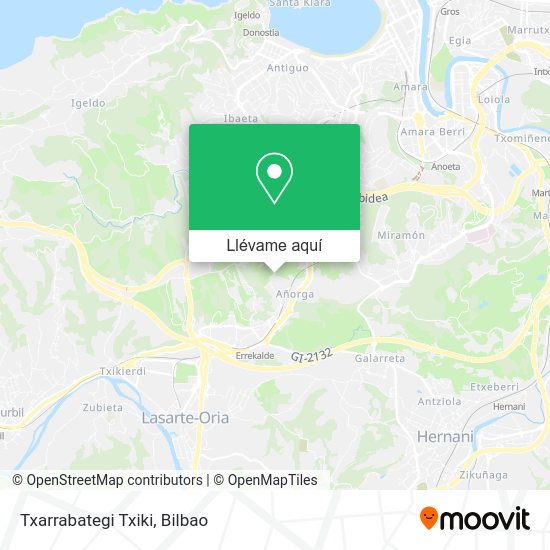 Mapa Txarrabategi Txiki