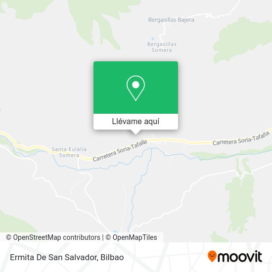 Mapa Ermita De San Salvador