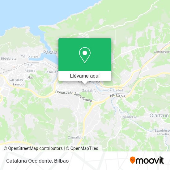 Mapa Catalana Occidente