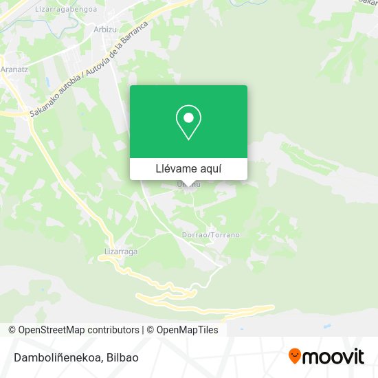 Mapa Damboliñenekoa