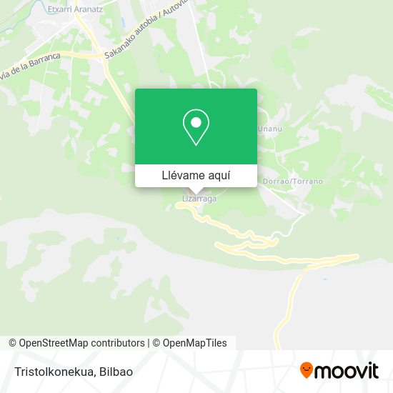 Mapa Tristolkonekua