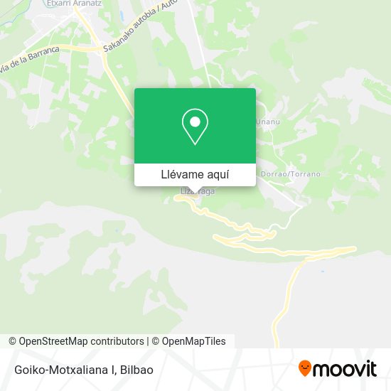 Mapa Goiko-Motxaliana I