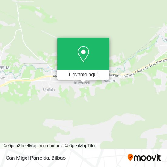 Mapa San Migel Parrokia
