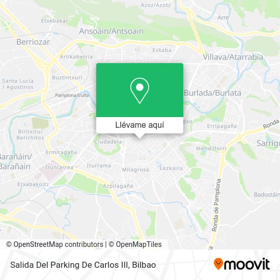 Mapa Salida Del Parking De Carlos III