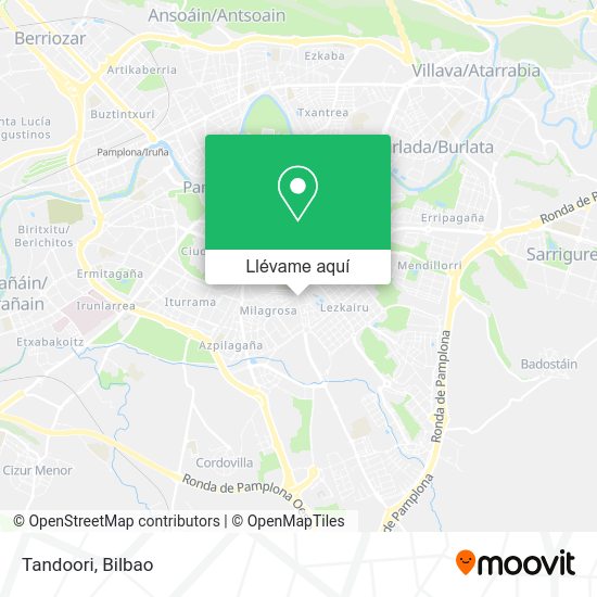 Mapa Tandoori