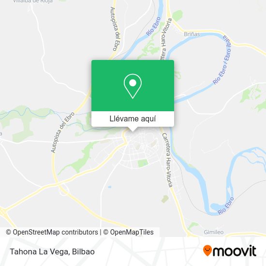 Mapa Tahona La Vega