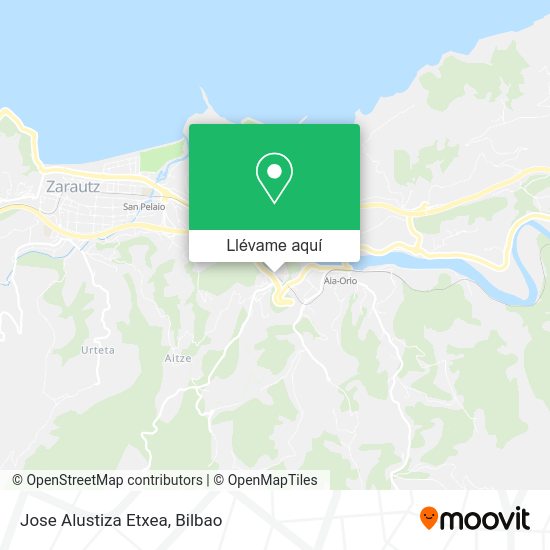 Mapa Jose Alustiza Etxea
