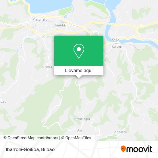 Mapa Ibarrola-Goikoa