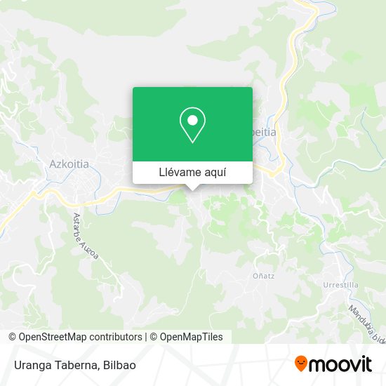 Mapa Uranga Taberna