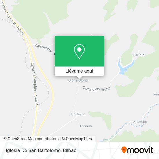 Mapa Iglesia De San Bartolomé