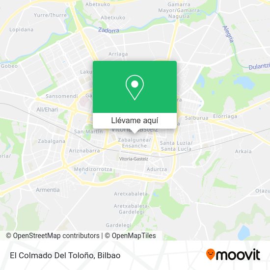 Mapa El Colmado Del Toloño