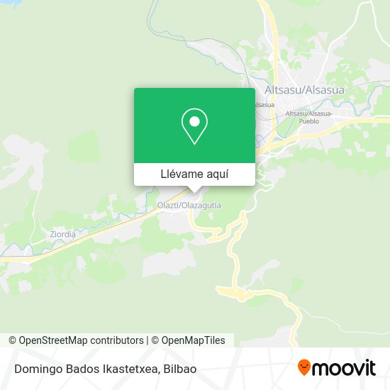 Mapa Domingo Bados Ikastetxea