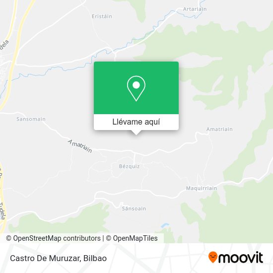 Mapa Castro De Muruzar