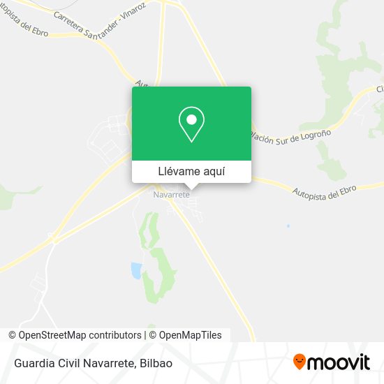 Mapa Guardia Civil Navarrete